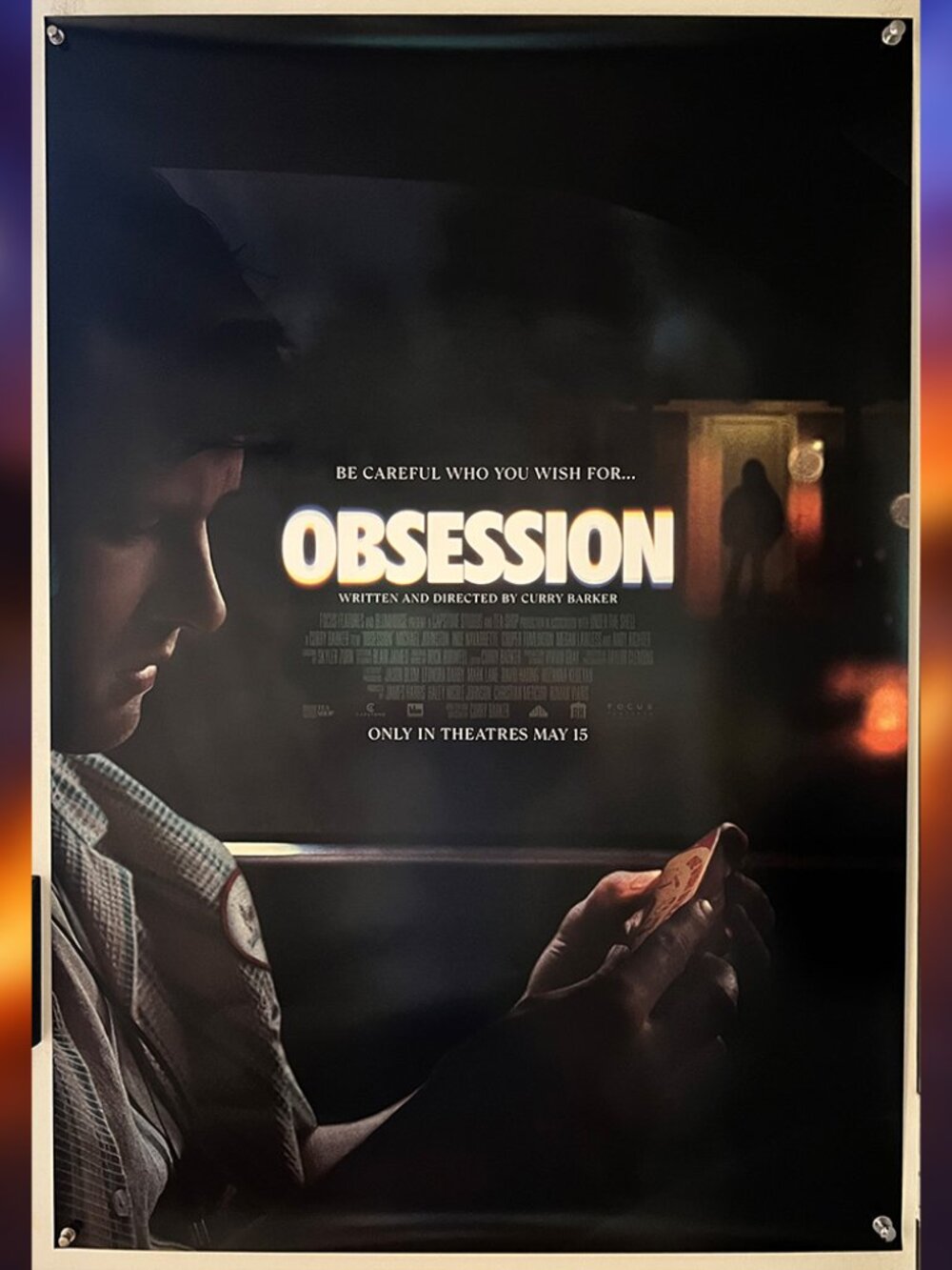 OBSESSION (2026) - ORIGINAL DOUBLE SIDED MOVIE POSTER